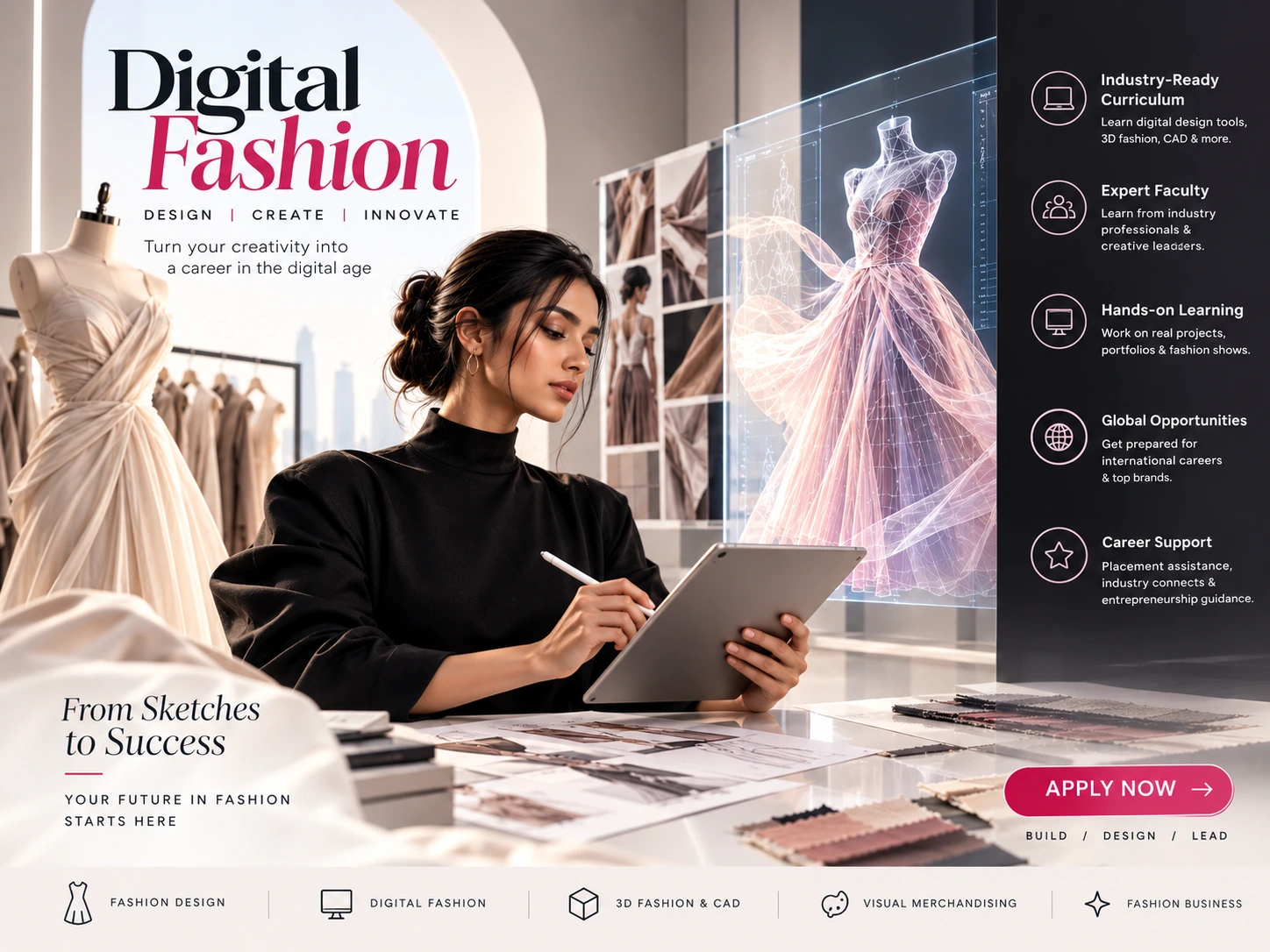 Certificate in
                            Digital Fashion